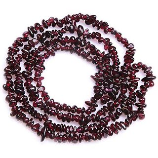 Garnet Uncut Chips Mala – Boosts Passion, Vitality, and Emotional Energy #Garnet #Passion #Vitality #CrystalHealing #NaturalGemstone