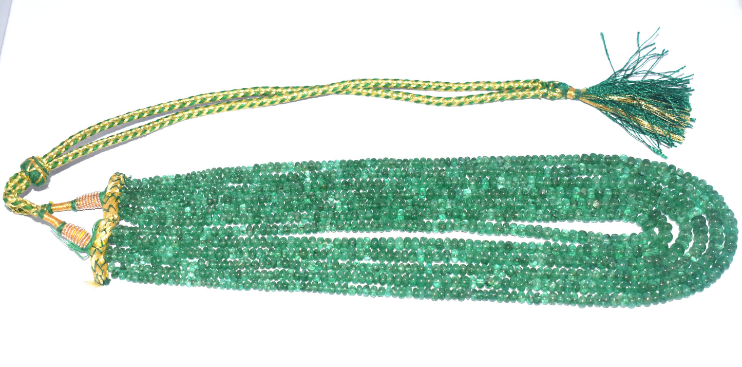 Green Aventurine Bead Necklace: 18'' Length, 4.5mm to 5.5mm for Abundance and Heart Chakra Healing#GreenAventurine #AbundanceBeads #HeartChakraHealing #CrystalHealing #NaturalGemstones #EnergyHealing #HealingJewelry #ProsperityNecklace #MeditationJewelry #HolisticWellness #SacredBeads #PositiveEnergy #SpiritualHealing #ChakraBalance #WellnessJewelry