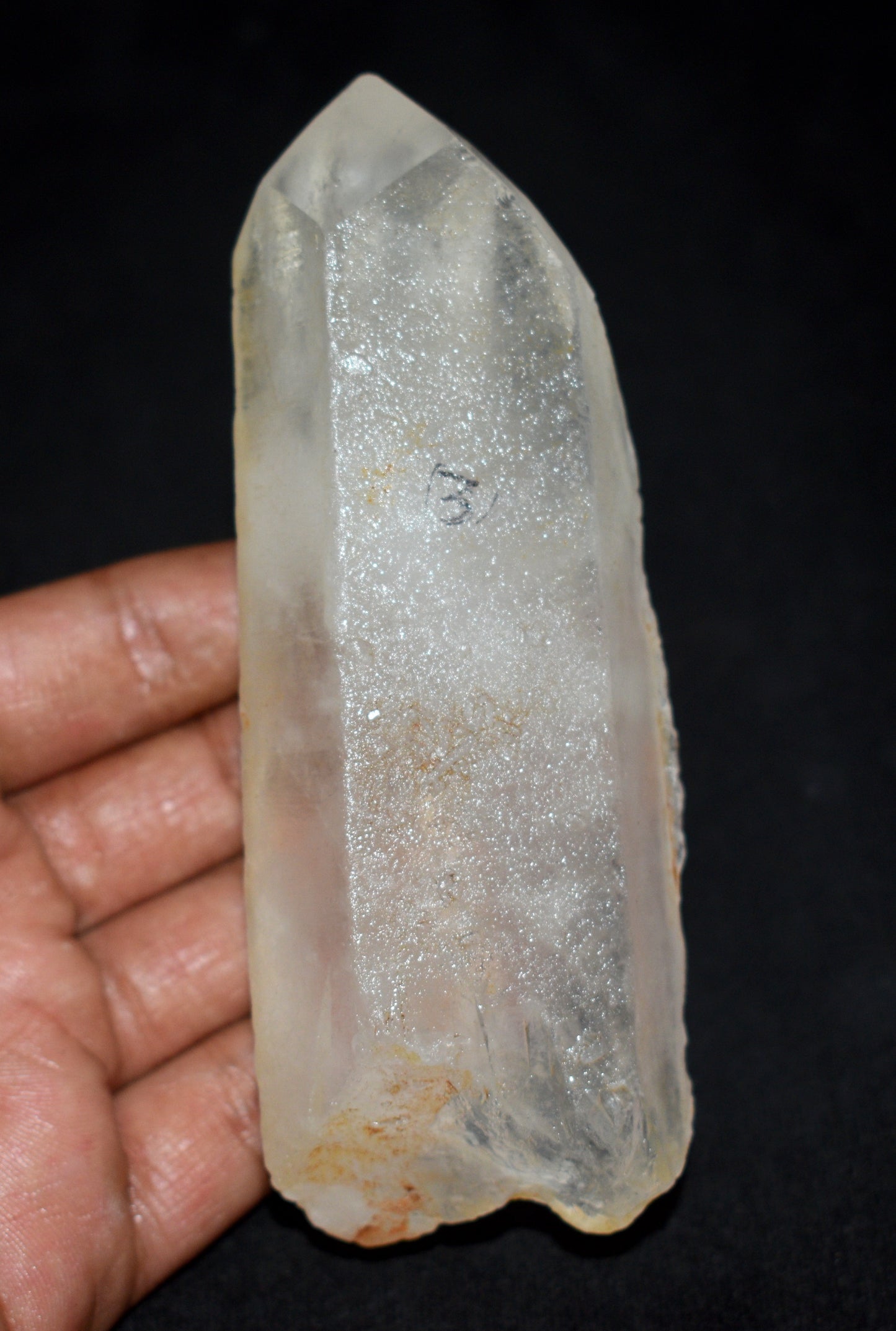 Beautiful Natural Lemurian Big Size Crystal – Clear Energizing- {Weight- 267.40 Gram},