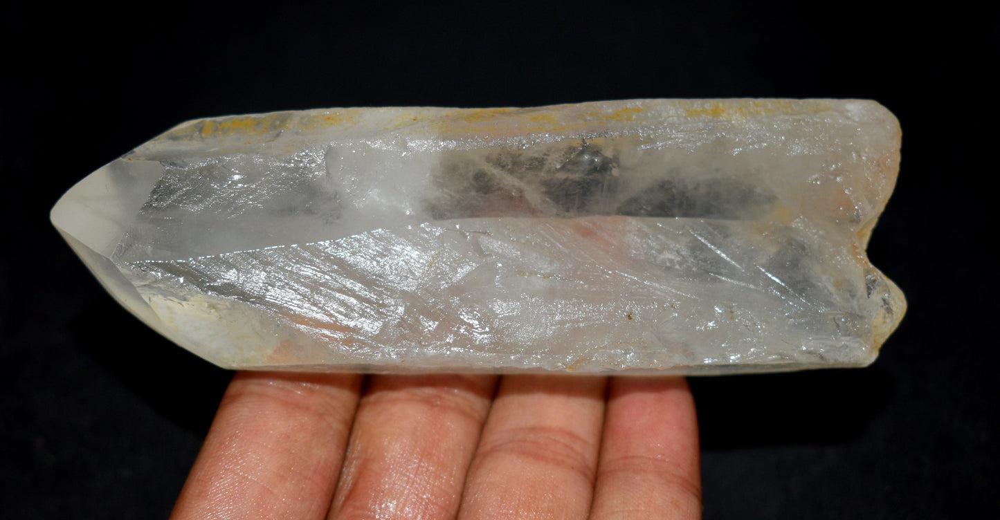 Beautiful Natural Lemurian Big Size Crystal – Clear Energizing- {Weight- 267.40 Gram},