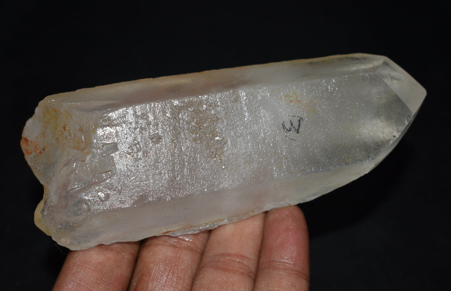 Beautiful Natural Lemurian Big Size Crystal – Clear Energizing- {Weight- 267.40 Gram},
