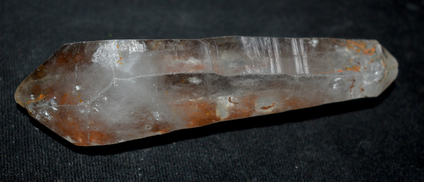 Lemurian Double Terminated Pointed Window Crystal – Clear Energizing- {Weight- 91.10 Gram},