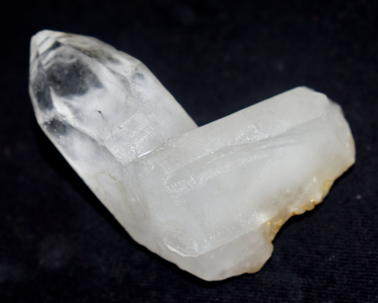 Beautiful Tantric Twin Window Crystal – Soul Mate Crystal - Enhances Energy Flow and Spiritual Healing- {Weight- 88.00 Gram}