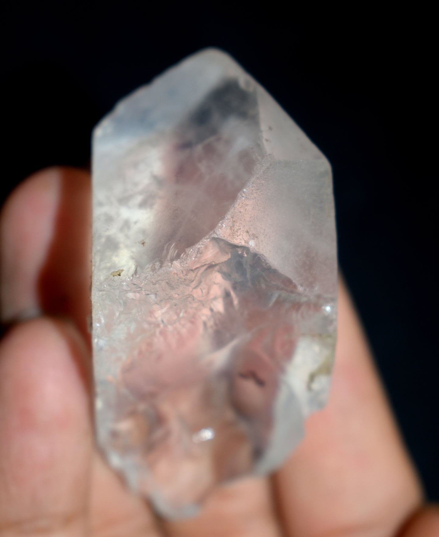 Beautiful Lemurian Phantom Seed Crystal – Clear Energizing- {Weight- 55.20 Gram},