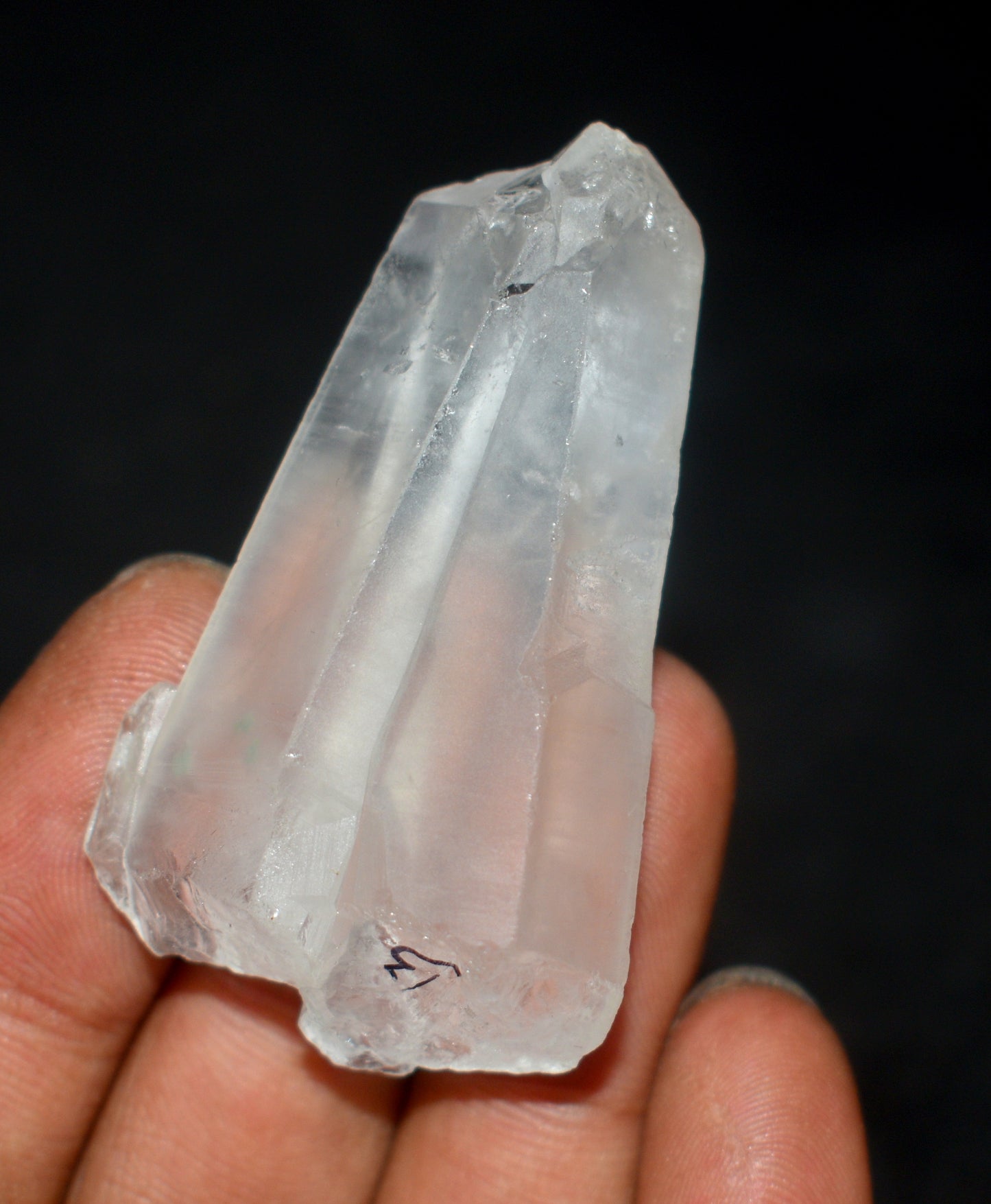 Beautiful Tantric Twin Window Crystal – Soul Mate Crystal - Enhances Energy Flow and Spiritual Healing- {Weight- 33.50 Gram}