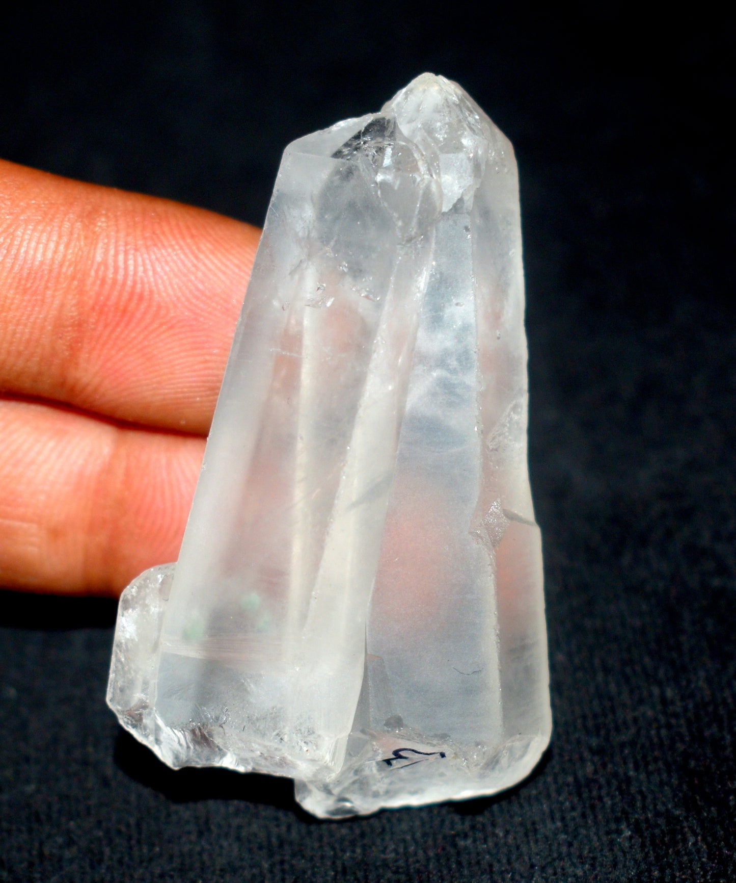 Beautiful Tantric Twin Window Crystal – Soul Mate Crystal - Enhances Energy Flow and Spiritual Healing- {Weight- 33.50 Gram}