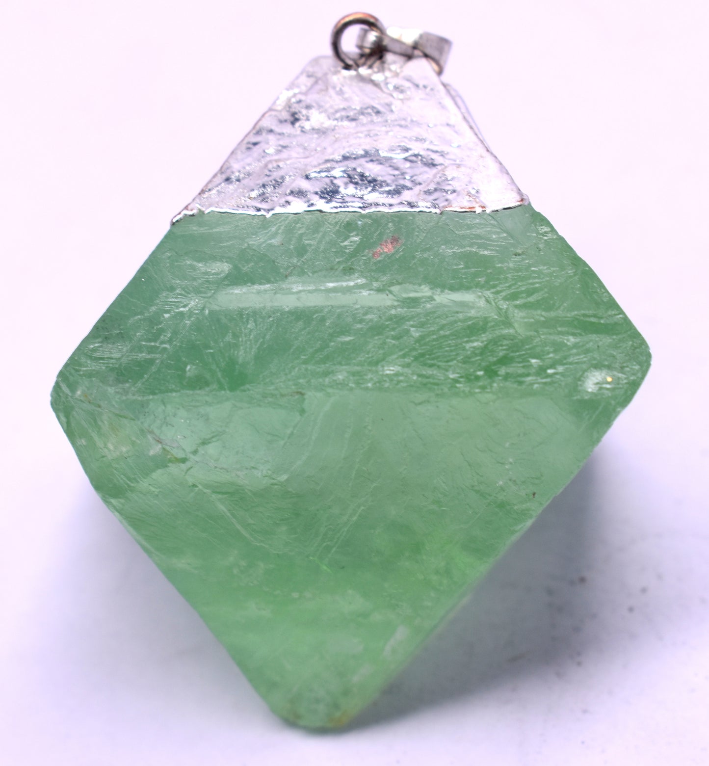 Handmade Green Fluorite Crystal Rough Pendant (127.40 Gram) - Natural Gemstone Jewelry for Healing, Clarity, Protection, and Spiritual Energy #GreenFluoritePendant #FluoriteCrystal #HealingCrystals #GreenFluoriteJewelry #RoughGemstonePendant #SpiritualHealing #EnergyHealing #FluoriteHealing #CrystalPendant #HandmadeJewelry #NaturalGemstones #ClarityAndHealing #ProtectionStone #ChakraHealing #FluoriteEnergy #GemstoneJewelry #MeditativeJewelry #HealingPendant #HolisticLifestyle #MindBodySpirit #EnergyBalance