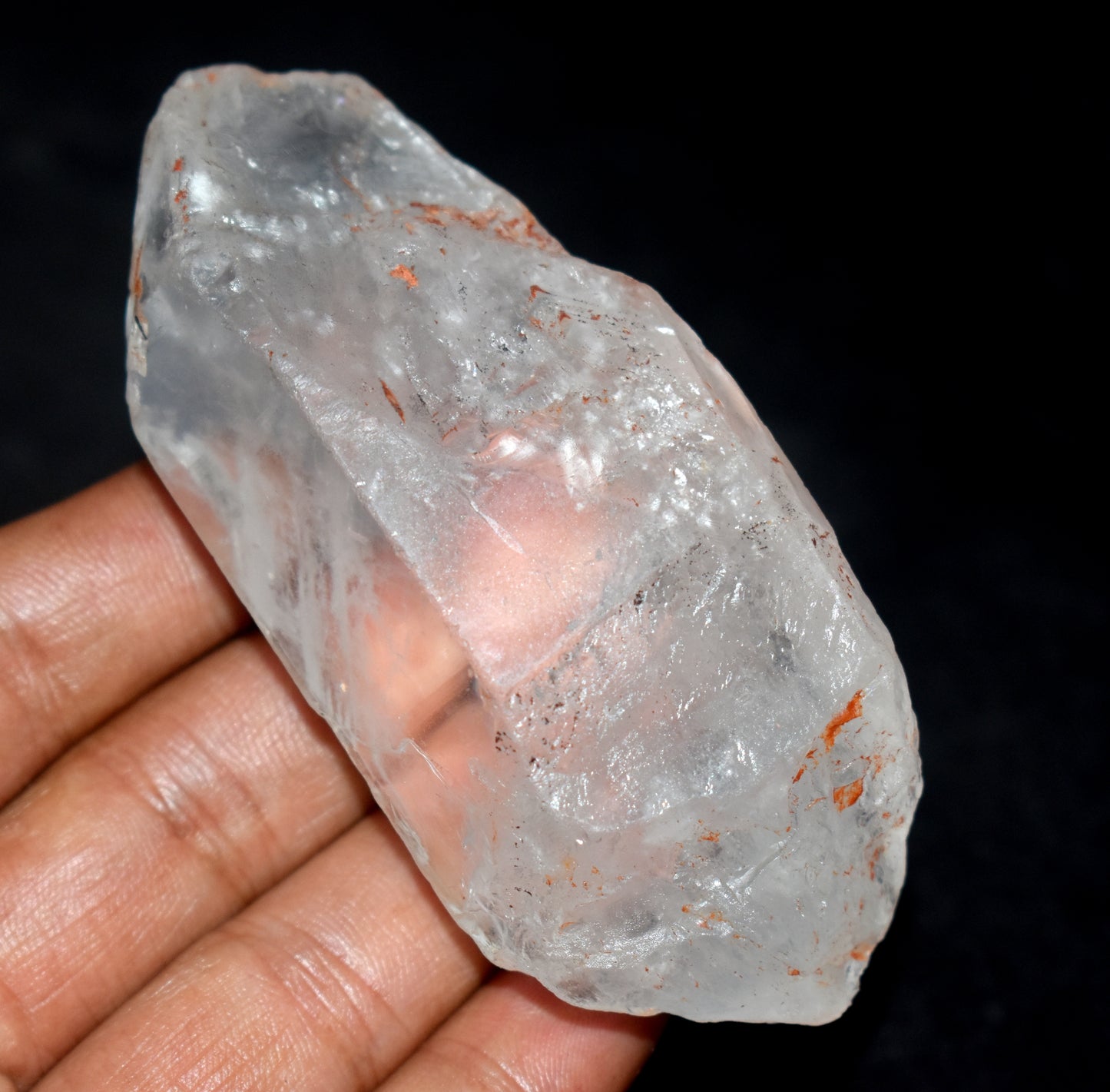Lemurian Quartz Crystal – Clear Energizing- {Weight- 155.60 Gram},
