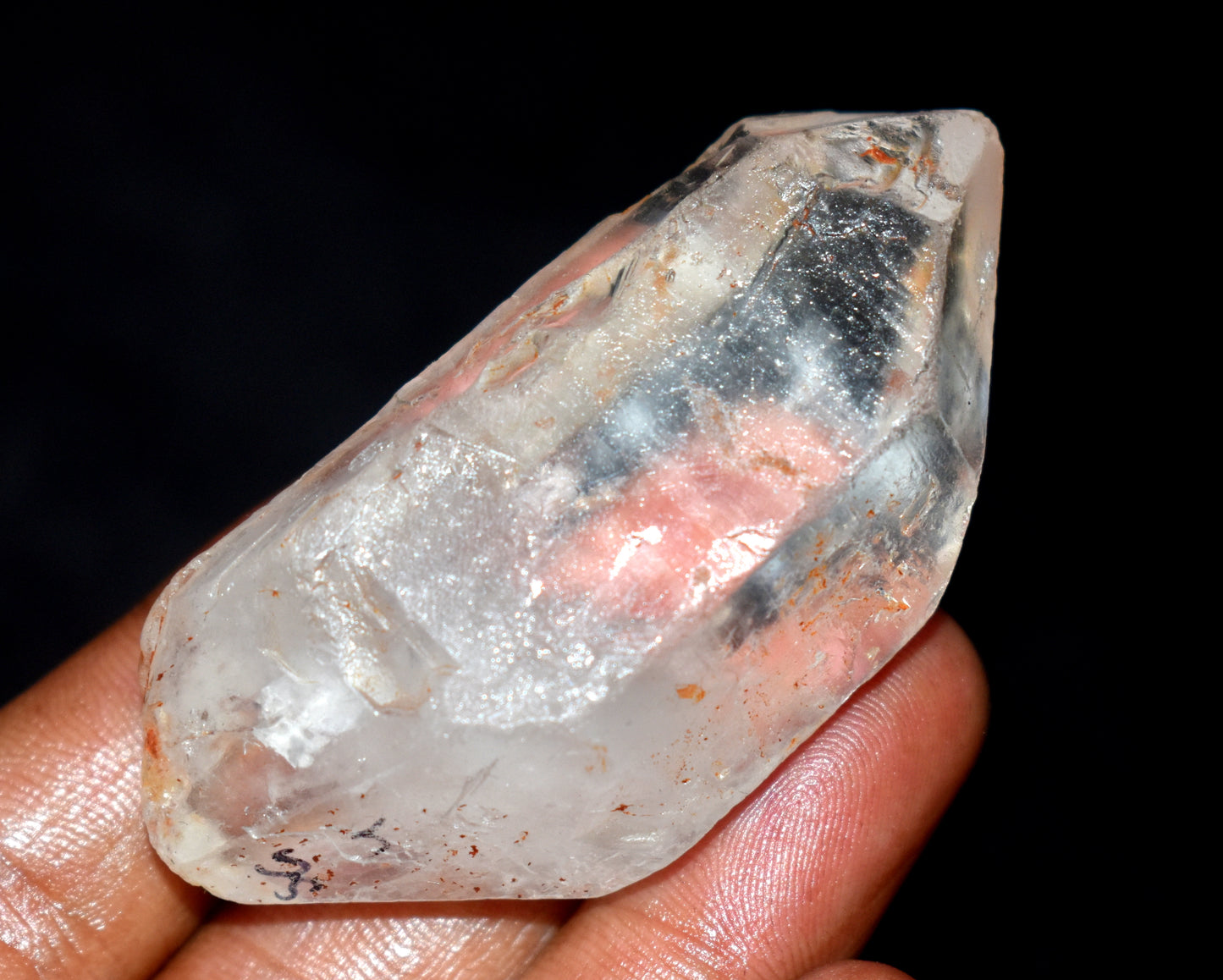 Lemurian Quartz Crystal – Clear Energizing- {Weight- 61.50 Gram},