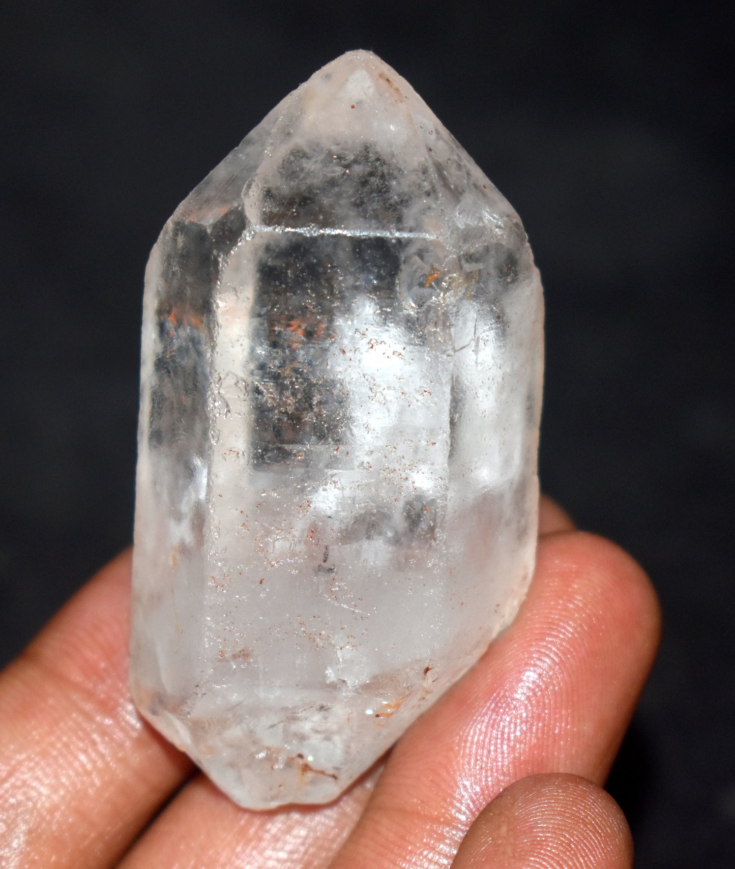 Lemurian Double Pointed Quartz Crystal – Clear Energizing- {Weight- 58.70 Gram},