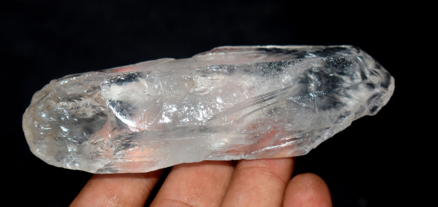Lemurian Quartz Crystal – Clear Energizing- {Weight- 48.88 Gram},