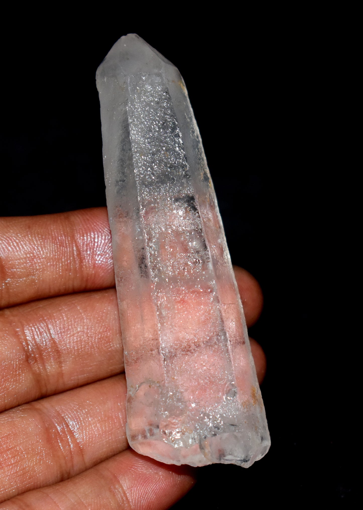 Lemurian Quartz Crystal – Clear Energizing- {Weight- 73.15 Gram},