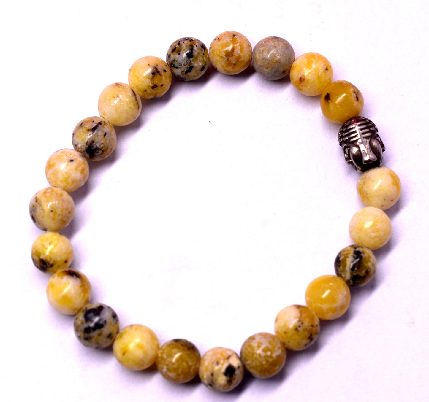 Yellow Opal Bead Bracelet – Encourages Creativity, Positivity, and Emotional Healing #YellowOpal #Creativity #Positivity #EmotionalHealing #CrystalBracelet