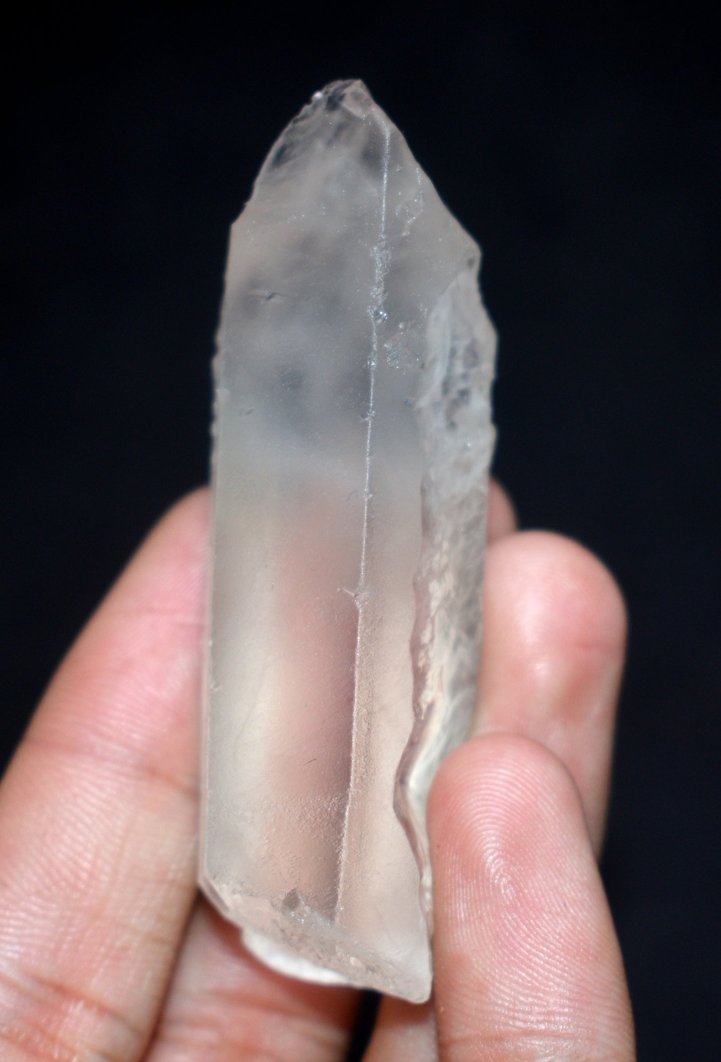 Lemurian Seed Crystal Point – Clear Energizing- {Weight- 40.00 Gram}, Size- 2.50 inches