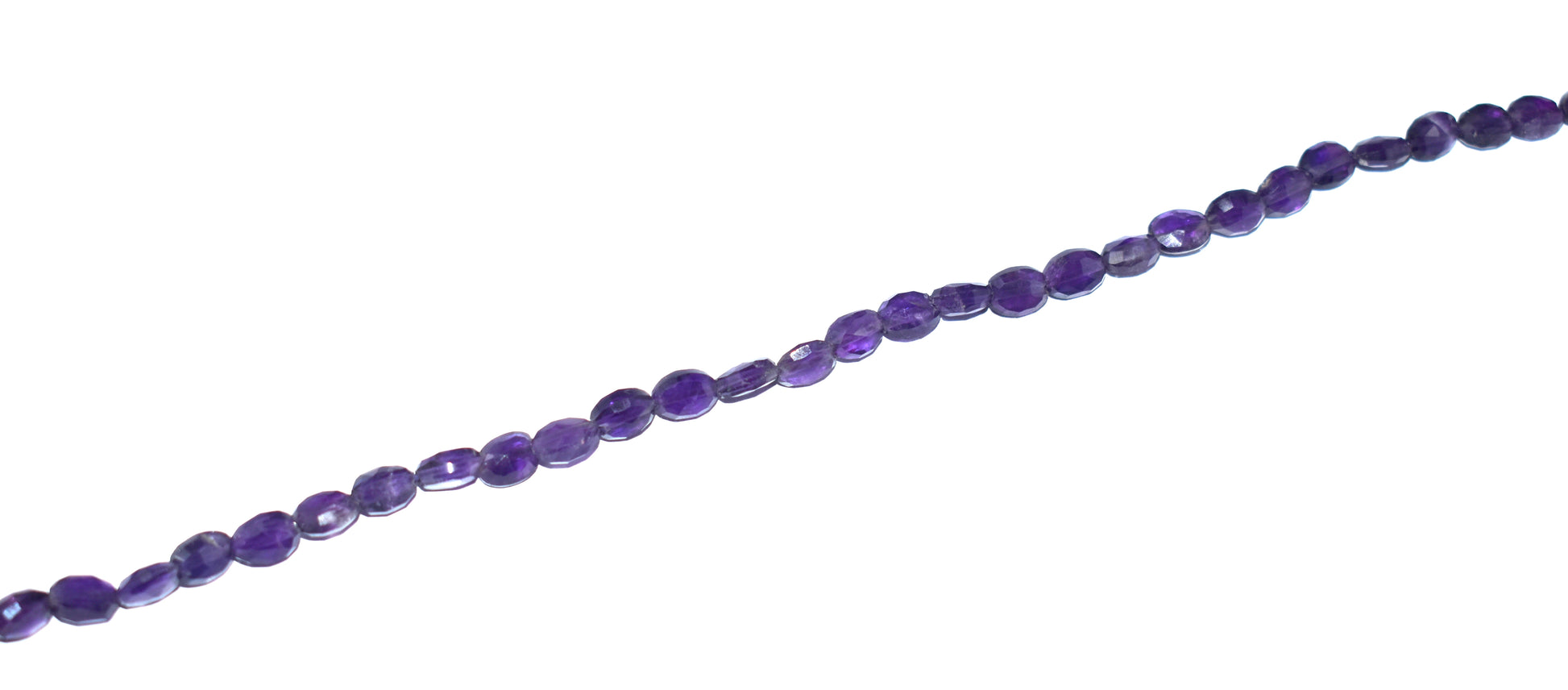 A 13-inch strand of natural Amethyst oval faceted beads, perfect for adding a touch of sophistication to your jewelry creations.
#Amethyst #FacetedBeads #GemstoneJewelry #JewelryMaking #NaturalGemstones #BeadedJewelry #CustomJewelry #LuxuryJewelry #ElegantDesigns #UniqueJewelry






