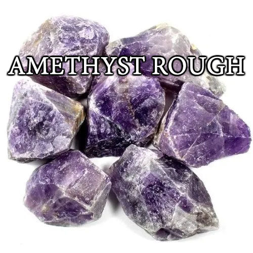 Amethyst Rought Amethyst Rough Stone, Raw Amethyst Crystal for Natural Healing Energy ...