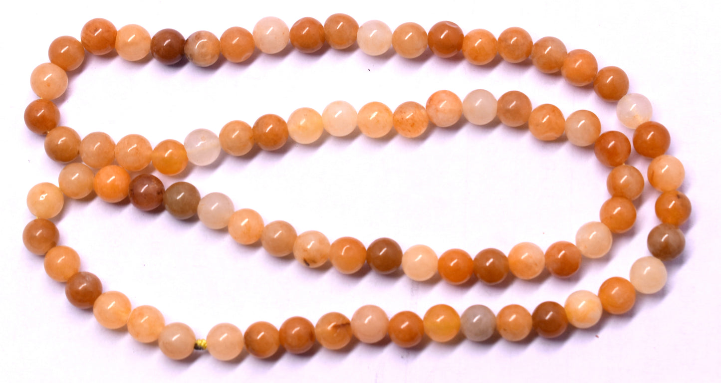 Aventurine Beads Mala for Luck and Prosperity – Boosts Positive Energy and Abundance #Aventurine #Luck #Prosperity #CrystalHealing #Mala