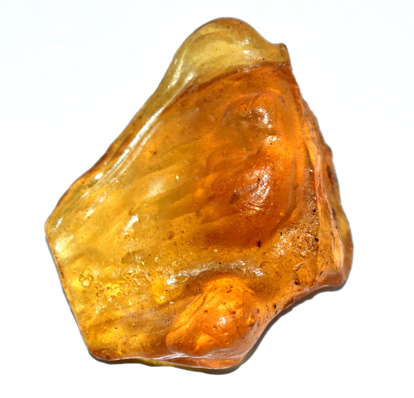 Beautiful Natural Amber Raw Stone {Weight-29.70 Gram}