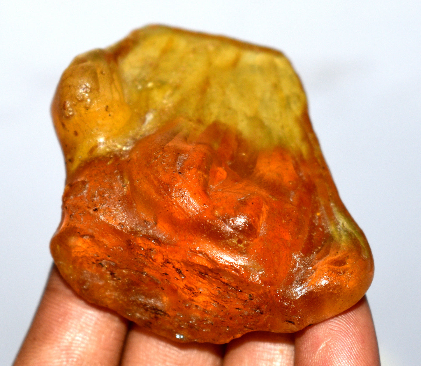 Beautiful Natural Amber Raw Stone {Weight-29.70 Gram}