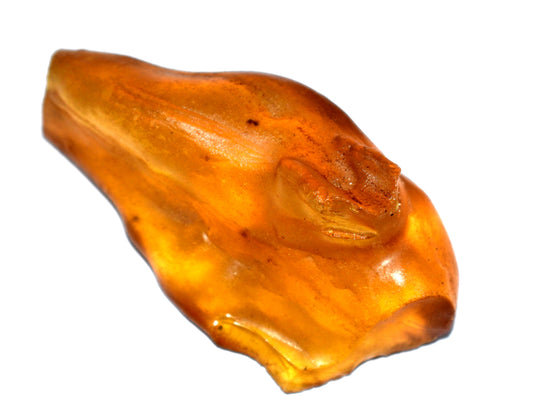 Beautiful Natural Amber Raw Stone {Weight-23.00 Gram}