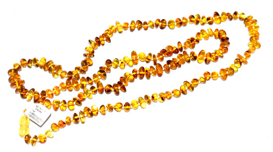 Beautiful Natural Amber Mala – Ancient Warmth, Modern Intention - {Weight- 25.95 Gram}