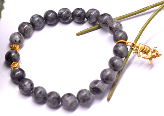 Beautiful Labradorite Bead Bracelet