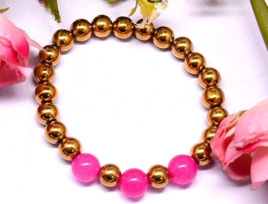 Golden Hematite Bracelet