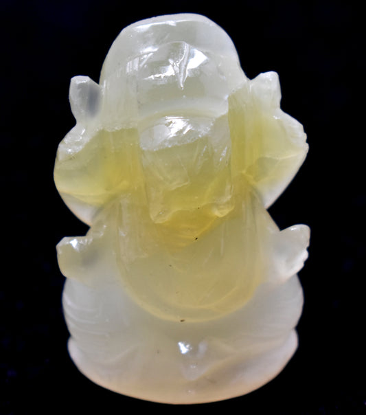 Cats Eye Ganesh {Weight- 45.20 Gram}