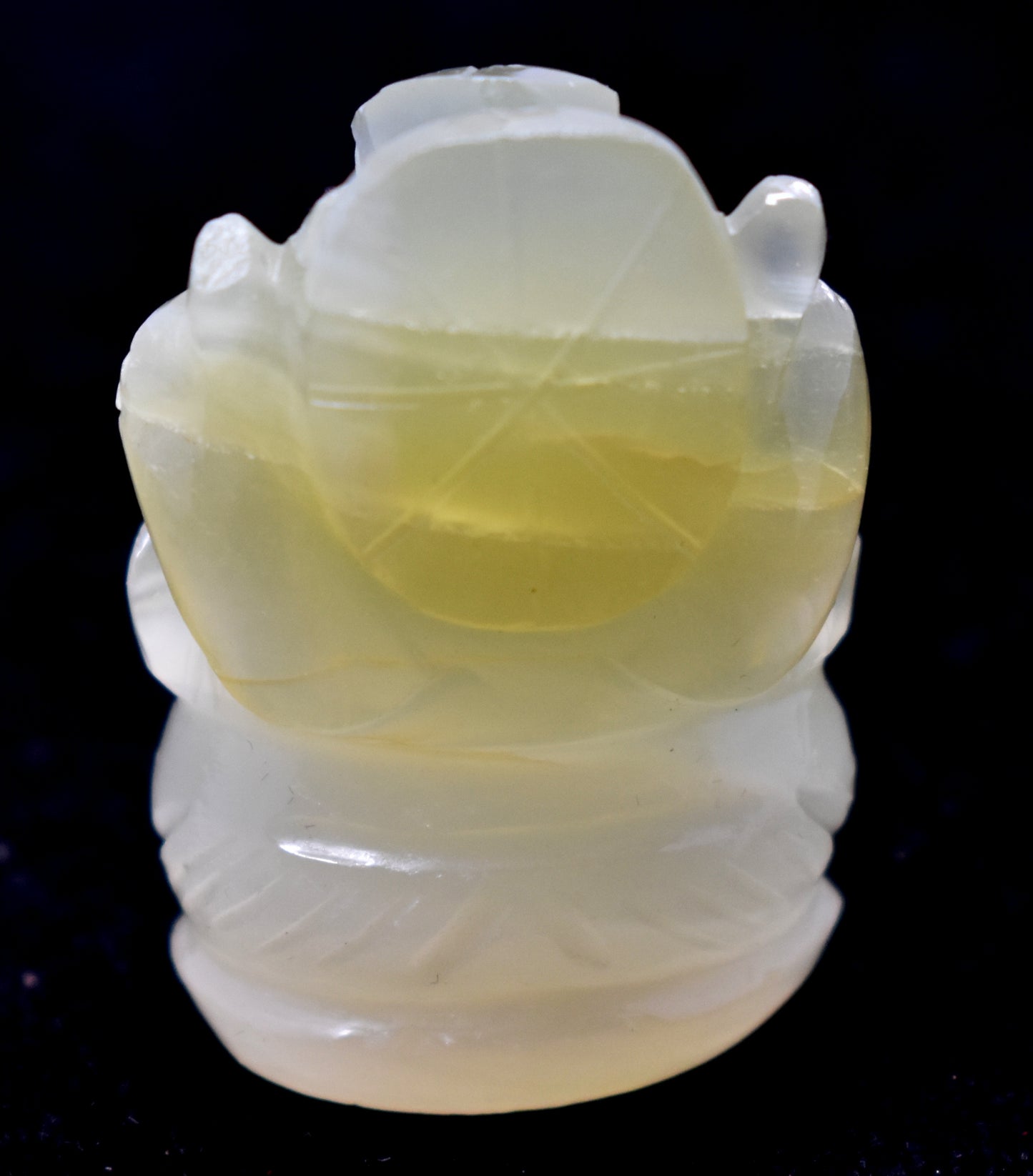 Cats Eye Ganesh {Weight- 45.20 Gram}