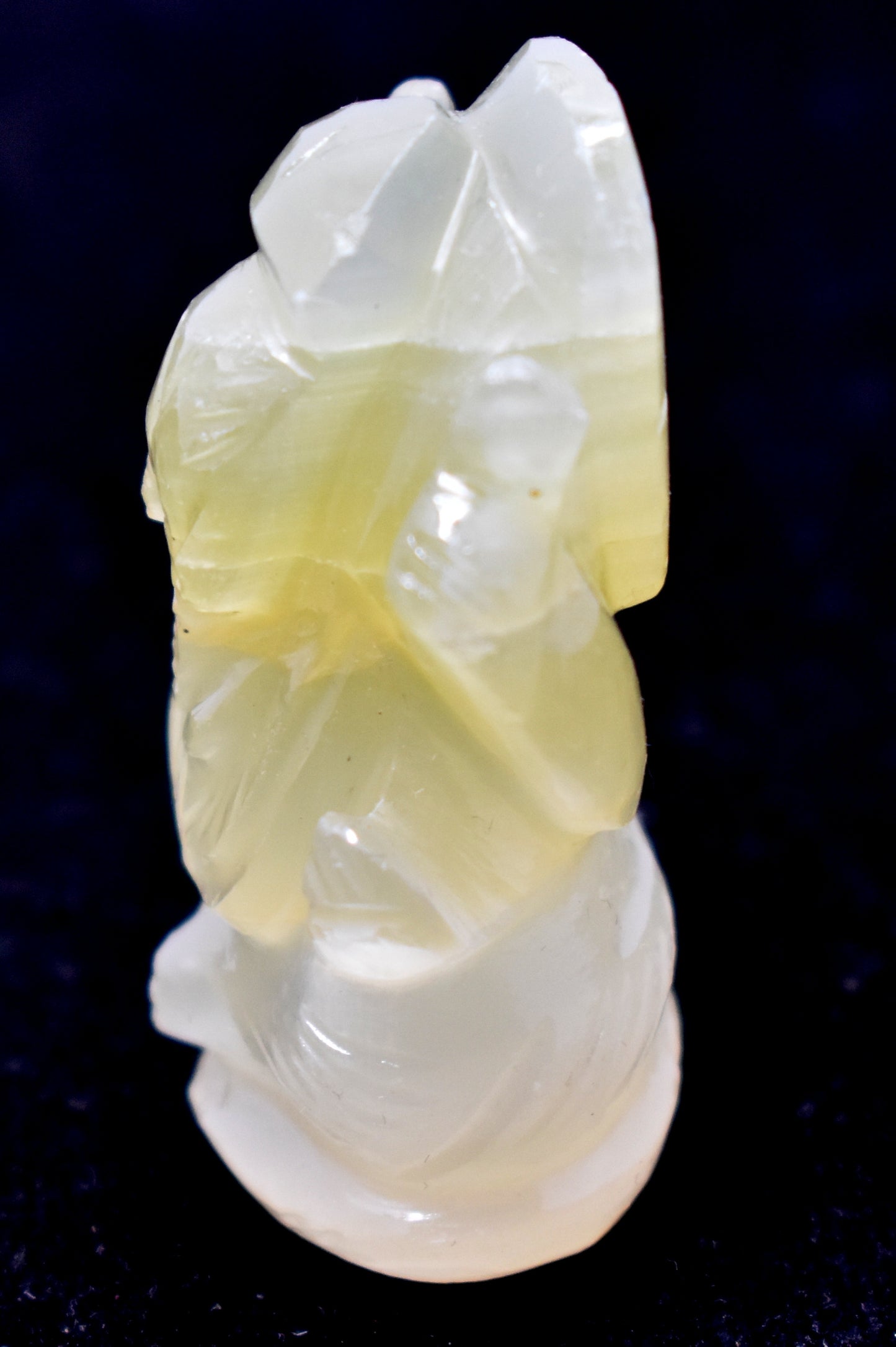 Cats Eye Ganesh {Weight- 45.20 Gram}