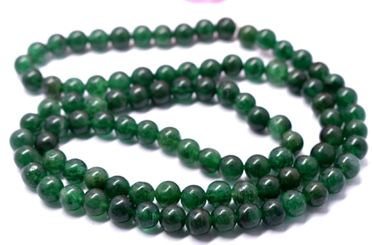 Green Aventurine Bead Mala – Attracts Luck, Prosperity, and Emotional Healing #GreenAventurine #Luck #Prosperity #EmotionalHealing #CrystalMala