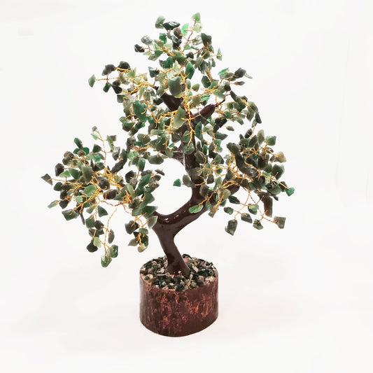 Green Aventurine Tree for Wealth & Opportunities – Unique Handcrafted Design #GreenAventurine #TreeOfWealth #HandcraftedJewelry #CrystalHealing #PositiveEnergy