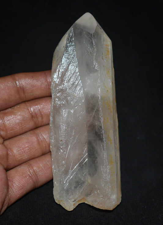 Beautiful Natural Lemurian Big Size Crystal – Clear Energizing- {Weight- 267.40 Gram},