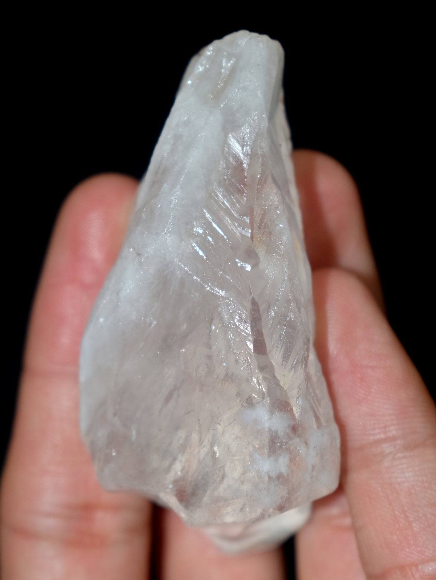Beautiful Lemurian Window Seed Crystal – Clear Energizing- {Weight- 65.40 Gram},