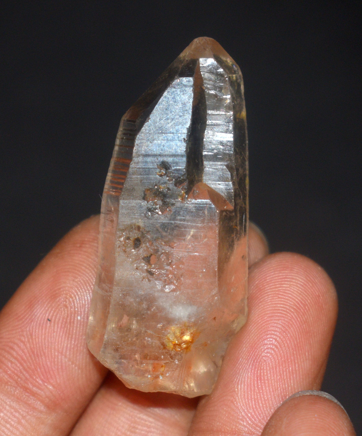 Beautiful Lemurian Seed Crystal – Clear Energizing- {Weight- 18.00 Gram},
