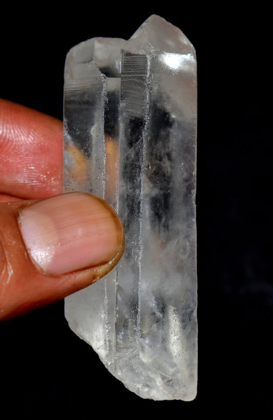 Tantric Twin Crystal, Soul Mate Crystal, Double Pointer- Aids in Deep Healing and Energy Balancing- {Weight-70.50 Gram}