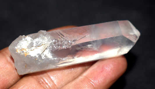 Lemurian Quartz Crystal – Clear Energizing- {Weight- 37.80 Gram},