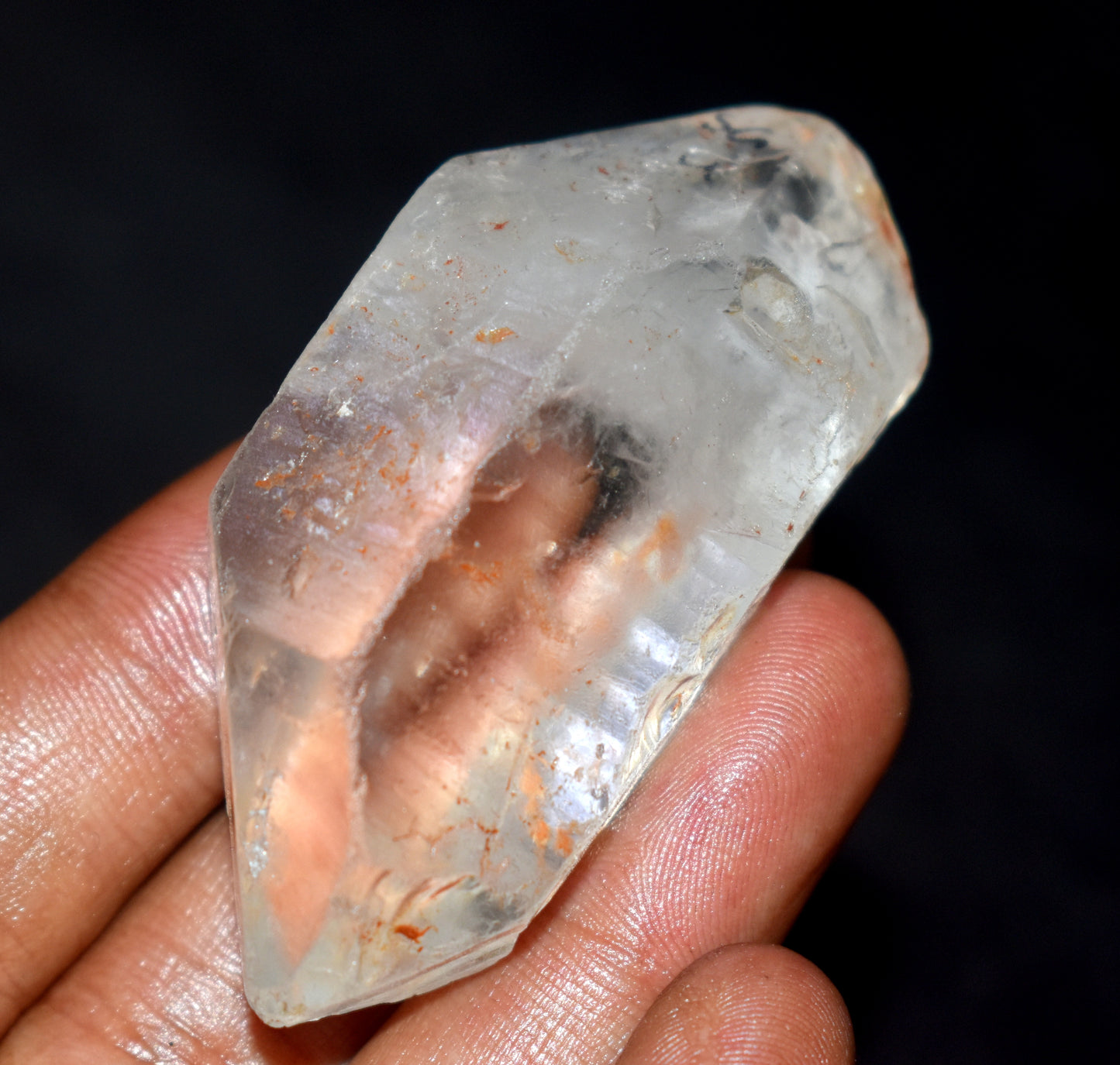 Lemurian Quartz Crystal – Clear Energizing- {Weight- 61.50 Gram},
