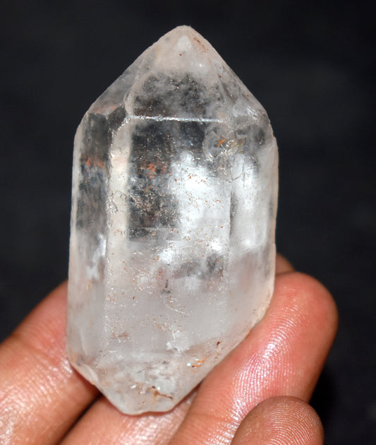 Lemurian Double Pointed Quartz Crystal – Clear Energizing- {Weight- 58.70 Gram},