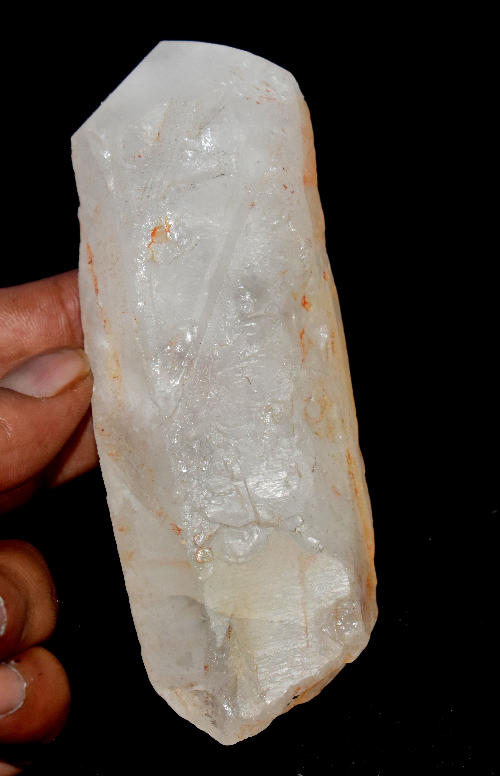 Natural Lemurian Quartz Crystal – High-Vibration, Clear, and Energizing #LemurianQuartz #HighVibration #CrystalHealing #SpiritualEnergy #ClearQuartz