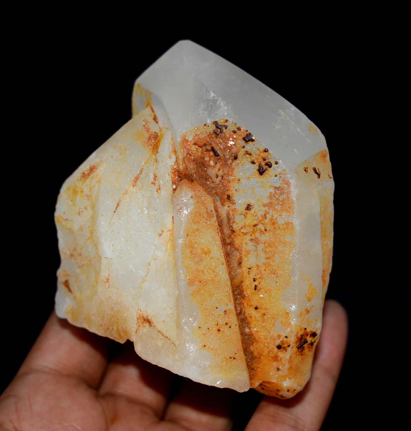 Beautiful Tantric Twin Crystal – Soul Mate Crystal - Enhances Energy Flow and Spiritual Healing- {Weight- 463.60 Gram}