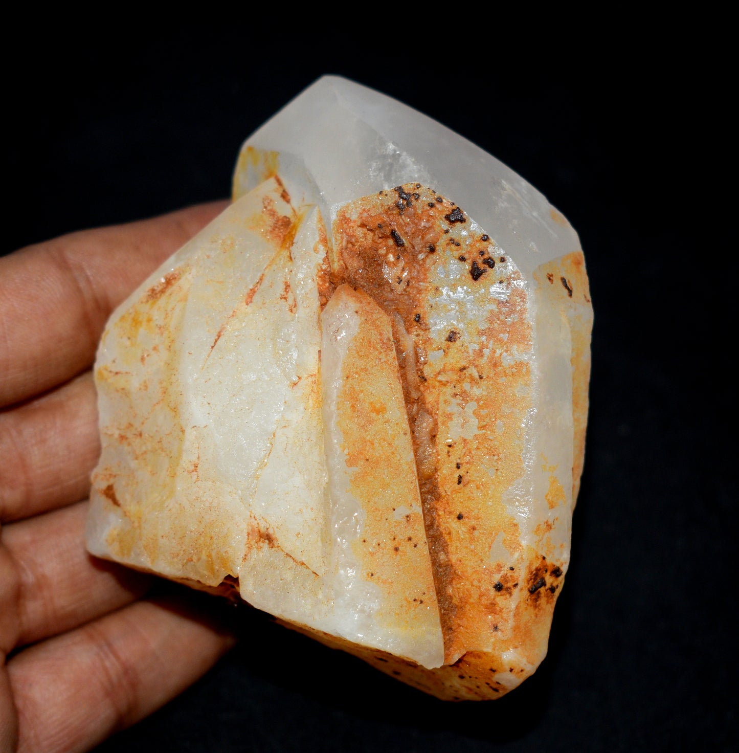 Beautiful Tantric Twin Crystal – Soul Mate Crystal - Enhances Energy Flow and Spiritual Healing- {Weight- 463.60 Gram}