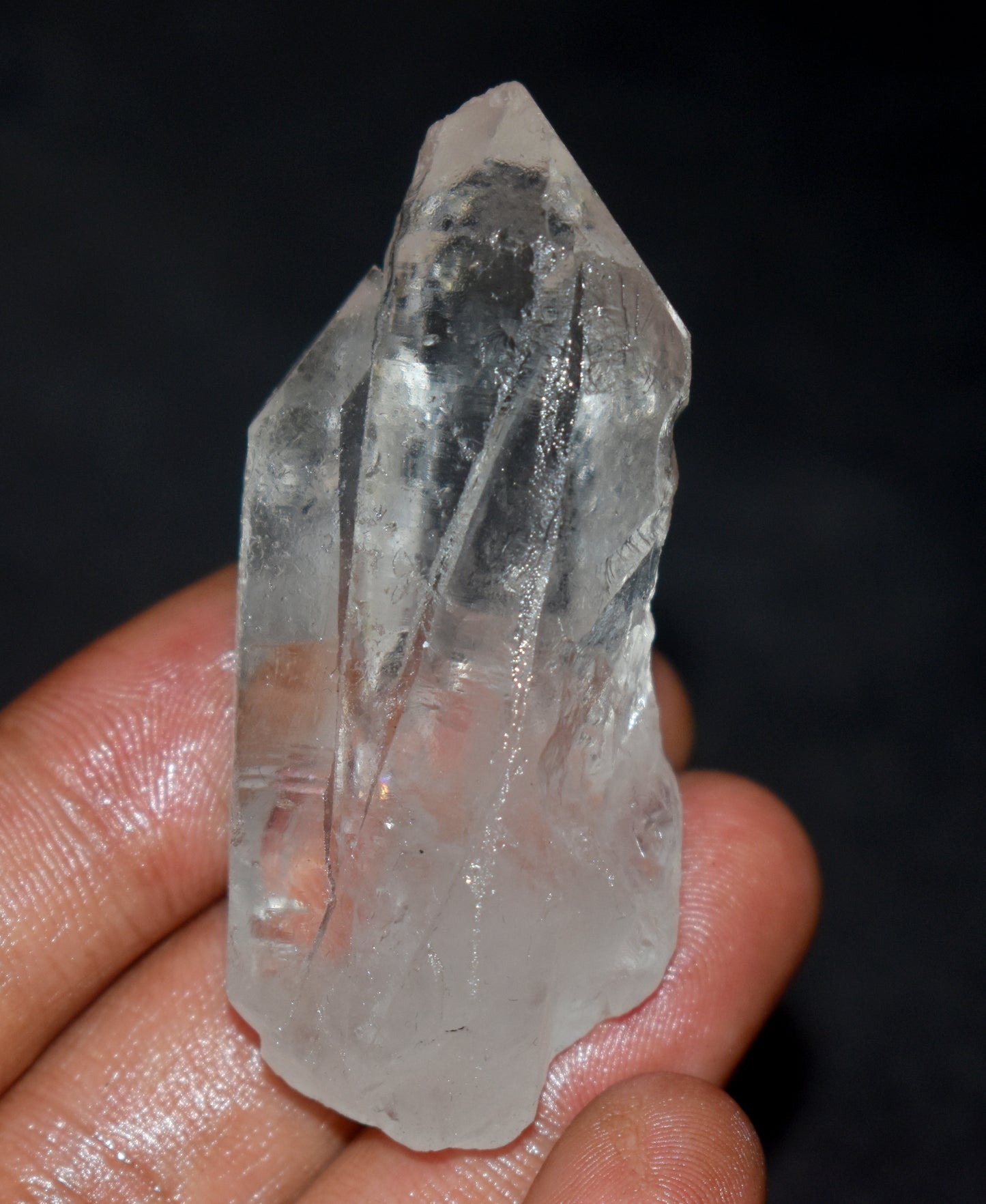 Beautiful Tantric Twin Window Crystal – Soul Mate Crystal - Enhances Energy Flow and Spiritual Healing- {Weight- 46.78 Gram}