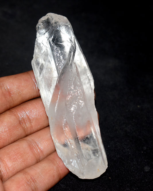 Lemurian Quartz Crystal – Clear Energizing- {Weight- 48.88 Gram},