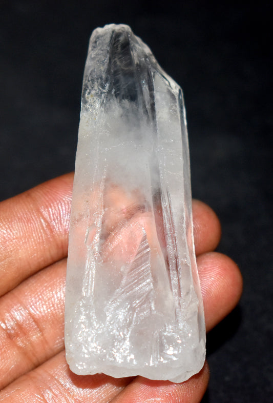 Lemurian Quartz Crystal – Clear Energizing- {Weight- 71.04 Gram},