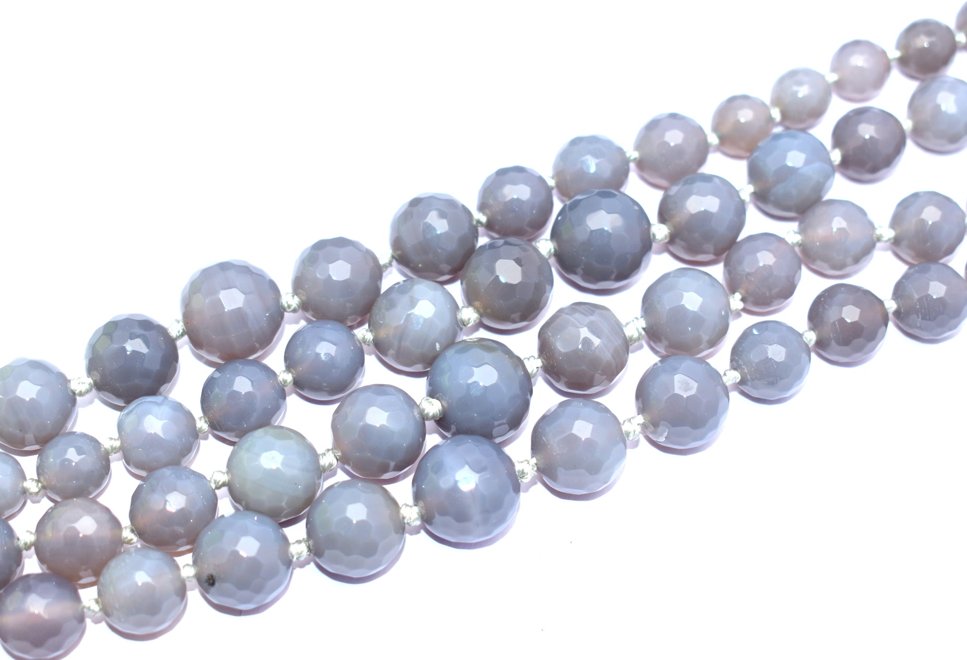 This strand features natural grey onyx round faceted beads (6mm to 16mm), perfect for adding elegance to your jewelry designs.
#GreyOnyx #OnyxBeads #FacetedBeads #GemstoneJewelry #HealingCrystals #JewelryMaking #CrystalBeads






