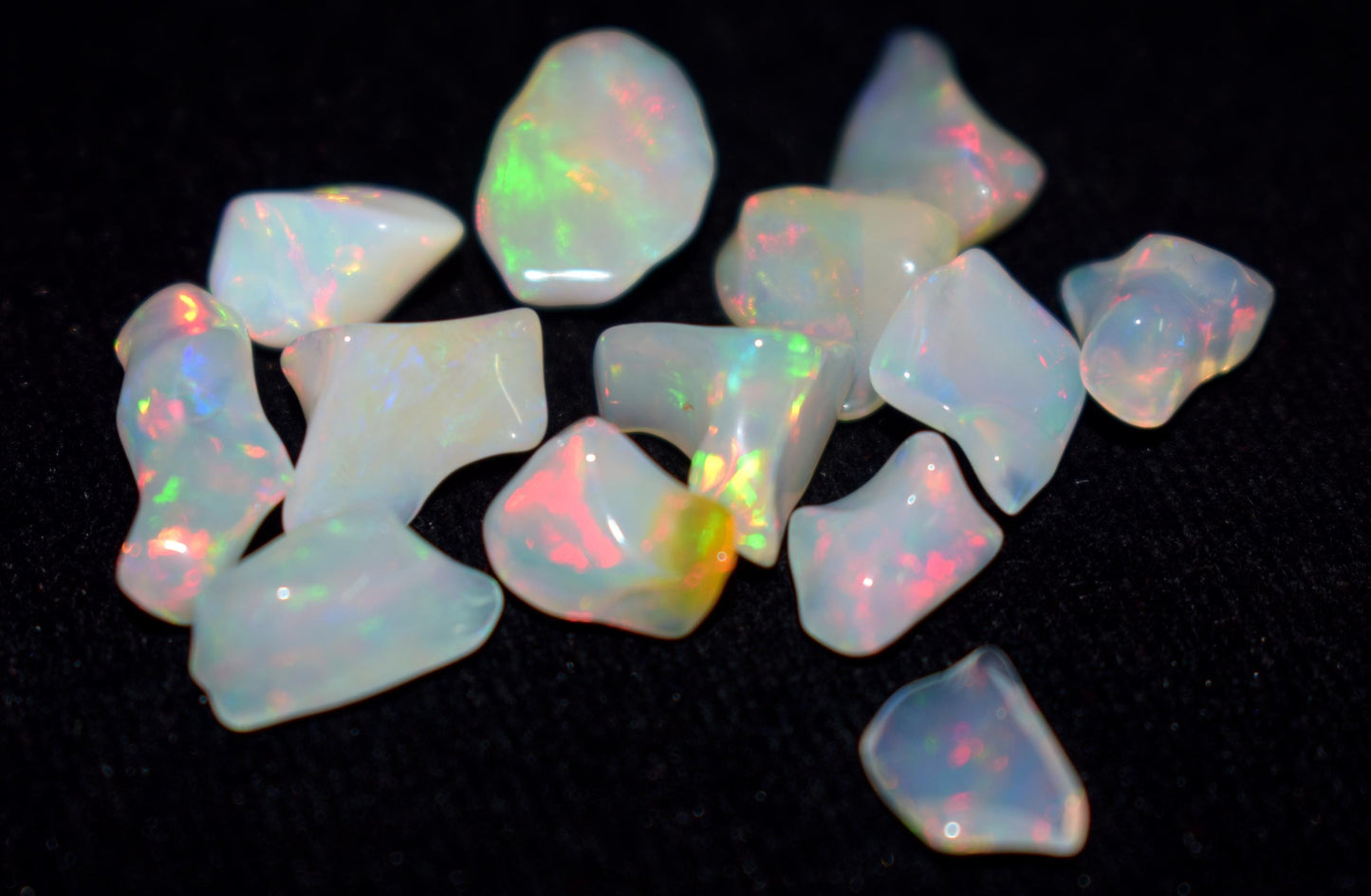 100% Natural Ethiopian Opal|| Welo Fire Freeform Opal Gemstone Lot|| Opal Polish Rough Stone|| 15.80Ct|| Size-6.5x5.5x4.5 To 6.5x15x5mm||