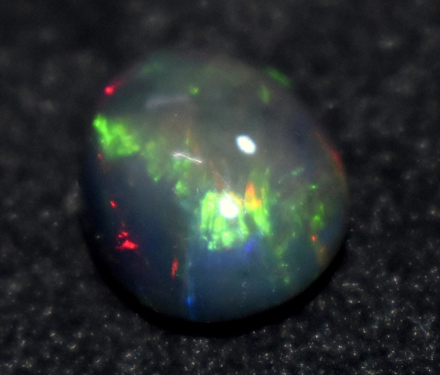Black Opal, Oval Welo Fire, Cabochon Loose Gemstone, 6.00 Carat, Size-13x18x6mm, For Jewelry Making, Gift For Her,