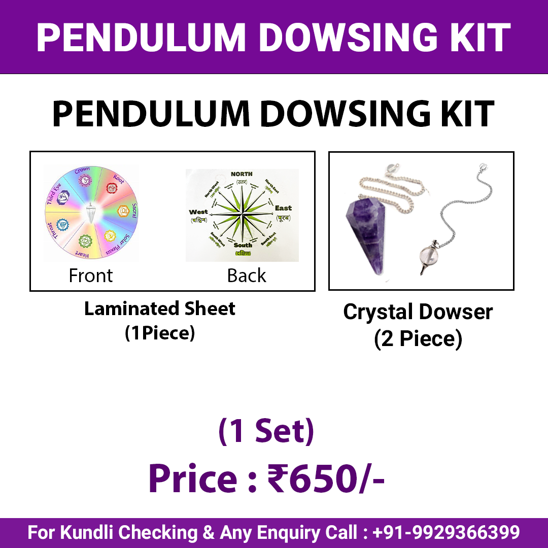 Pendulum Dowsing Kit – Crystal Empire Siri